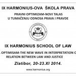 Harmoniusova Škola prava Zlatibor 2014